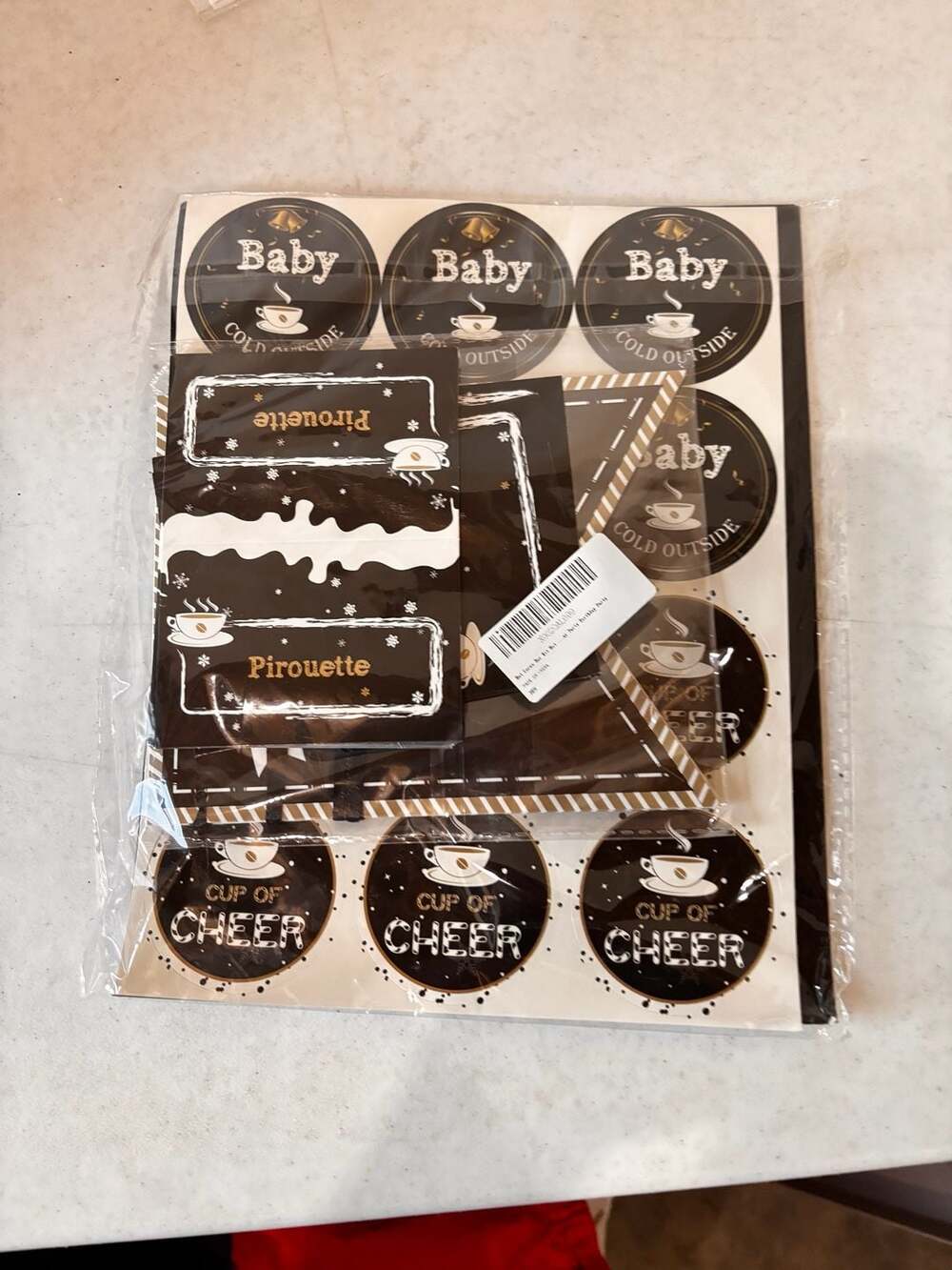 Baby It’s Cold Outside Hot Chocolate Labels